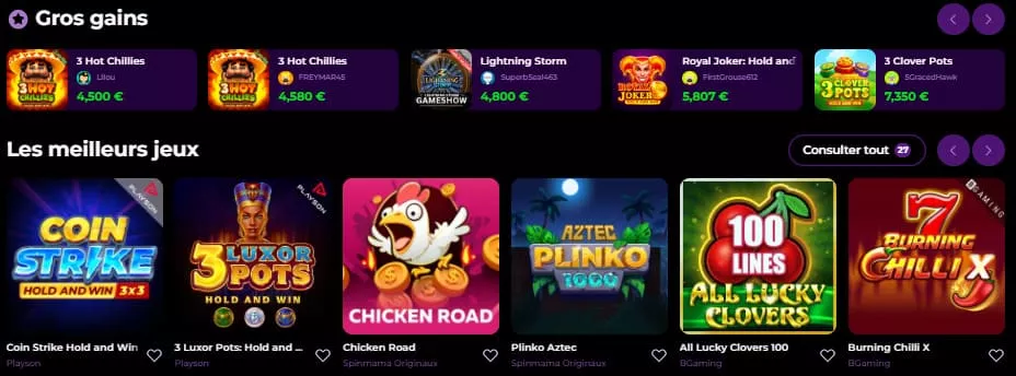 OBTENEZ VOTRE BONUS - Spinmama Casino - SpinMama | 7